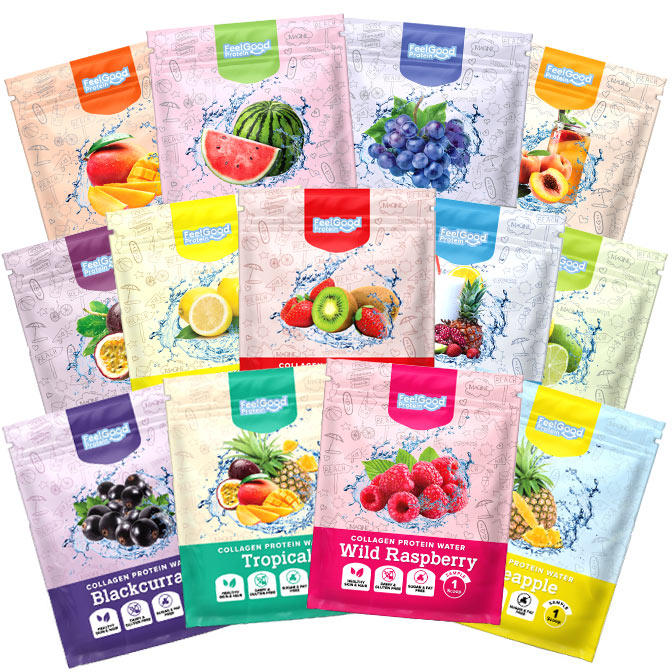 Feel Feel Good Protein Water – Sample Pack