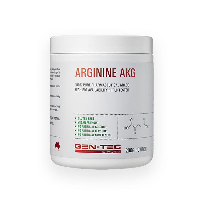 Arginine Arginine AKG by Gen-Tec 200g Unflavoured