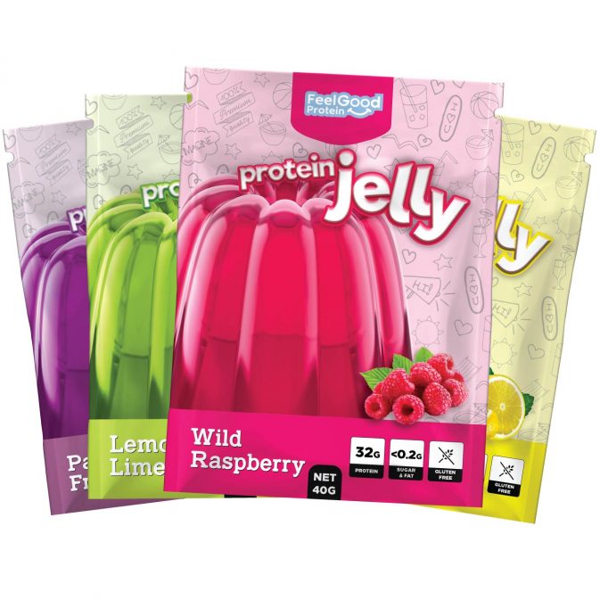 Protein Protein Jelly by Feel Good Protein – 4 Pack (4x40g)