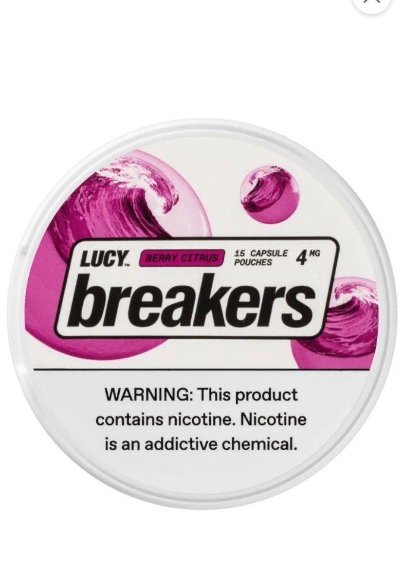 Nicotine Lucy Breakers Capsule Nicotine Pouches - Berry Citrus
