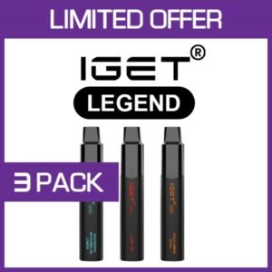 Vape Joint IGET LEGEND – 4000 PUFFS – 3 PACK