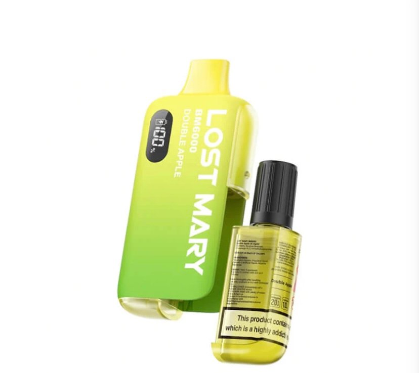 Lost Lost Mary BM6000 Double Apple Disposable Vape - 20mg