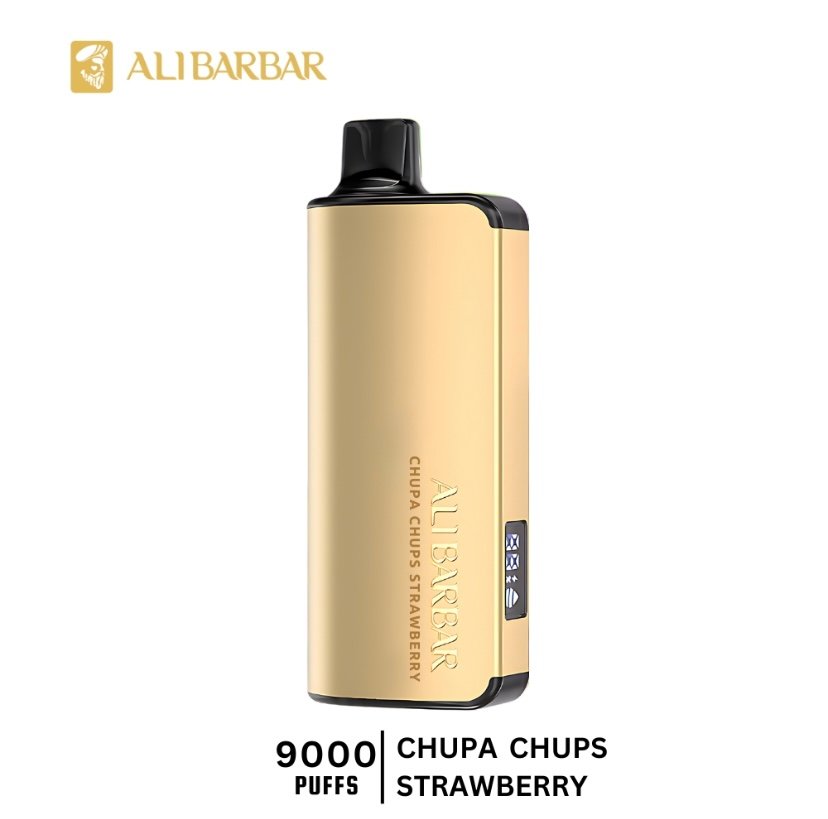 ALIBARBAR ALIBARBAR INGOT 9000 Puffs Chupa Chups Strawberry