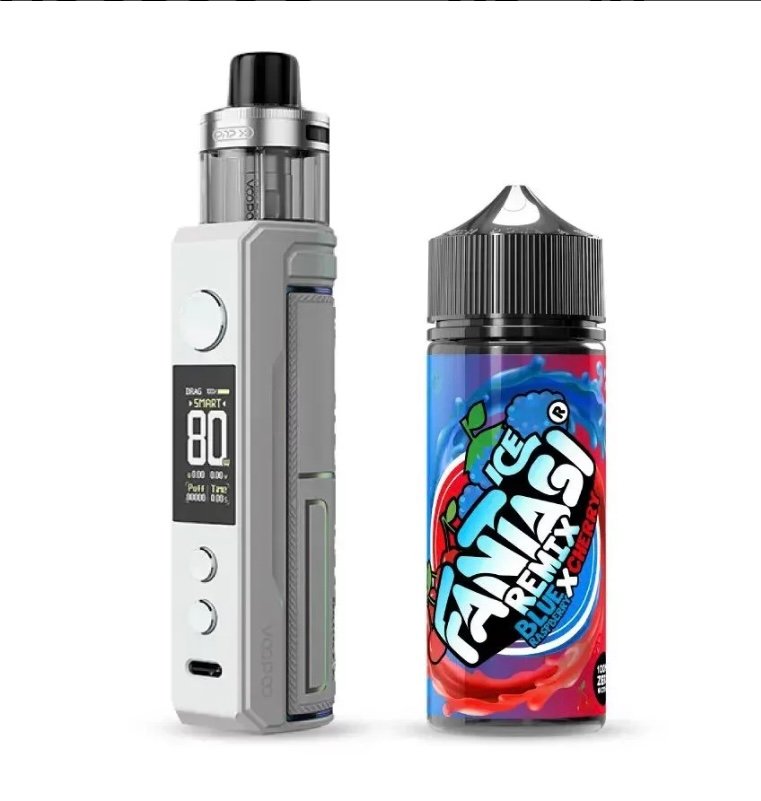 Vape Joint VOOPOO Drag X2 with 70/30 Shortfill E-Liquid Vape Pack
