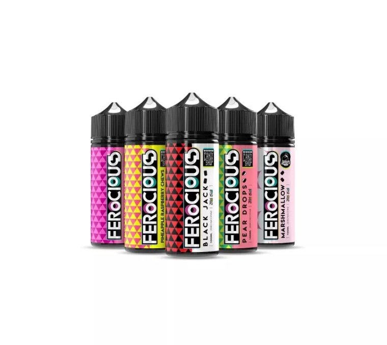 Vape Joint 5x Candy & Sweets Ferocious | 70/30 Shortfill Bundle