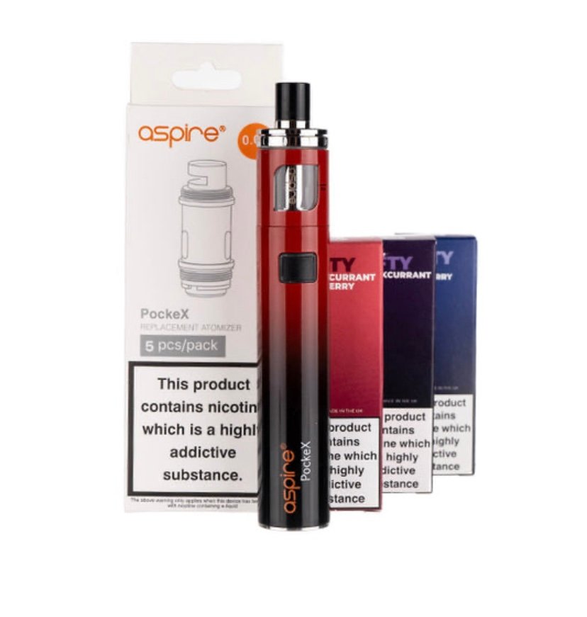 Vape Joint Aspire PockeX Kit Bundle