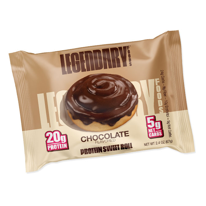 Protein Protein Sweet Roll by Legendary Foods – Single Unit