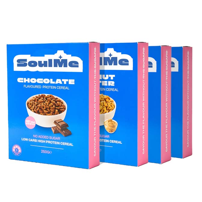 Low Low Carb High Protein Cereal 250g by SoulMe