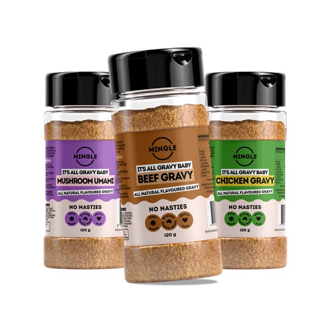 All All Natural Flavoured Gravy 120g – Single Bottle by Mingle