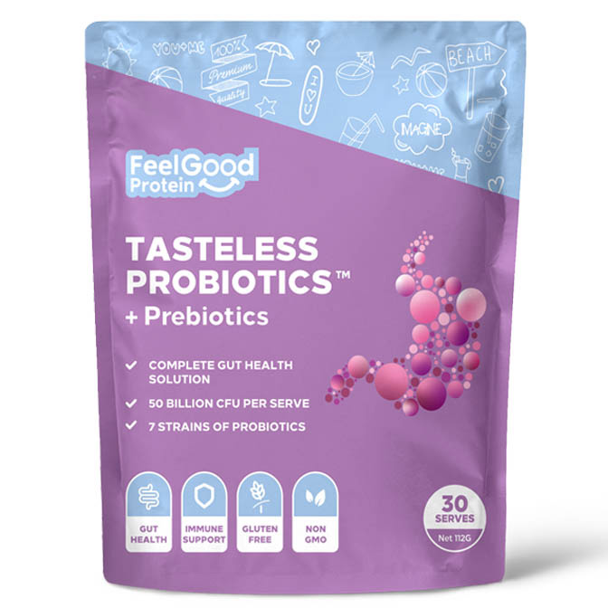 Tasteless Tasteless Probiotics + Prebiotics by Feel Good Protein – 30serves