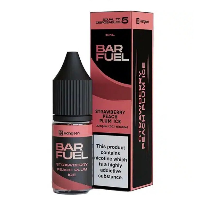 Strawberry Peach Plum Ice Nic Salt Bar Fuel E Liquid – 10ML
