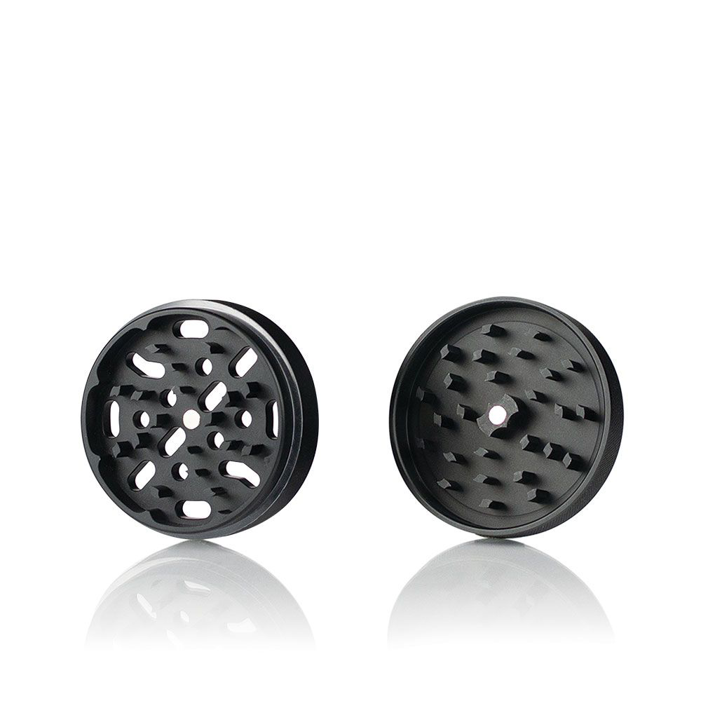 4pc Solid Body Grinder *Black* 2.5 inch - Image 2