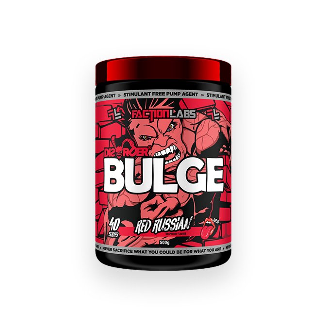 Bulge Non-Stim Pre-Workout by Faction Labs 40 Serves - Image 6