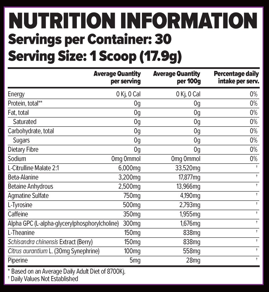 Stimul8 Pre-Workout by Finaflex 30 Serves - Image 2