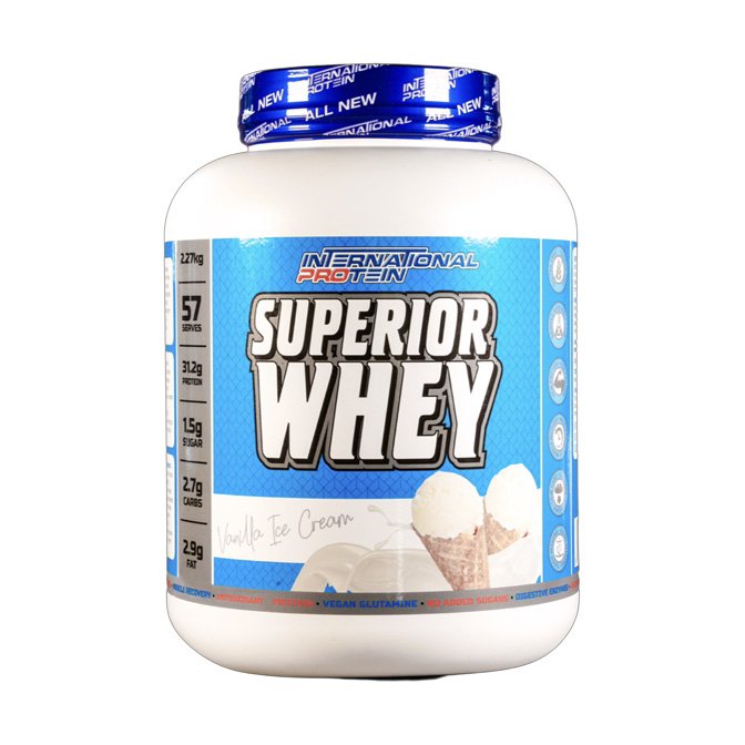Superior Whey Protein by International Protein 2.27kg - Image 4