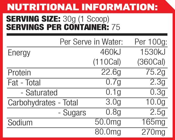 Shred System Protein by Max’s Protein 2.27kg - Image 2
